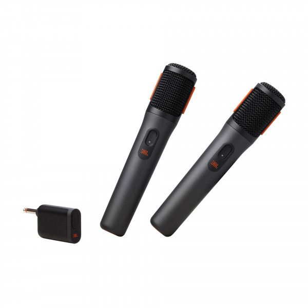 JBL PartyBox Wireless Mic Set Schwarz digital kabellos Mikrofon mit Dongle