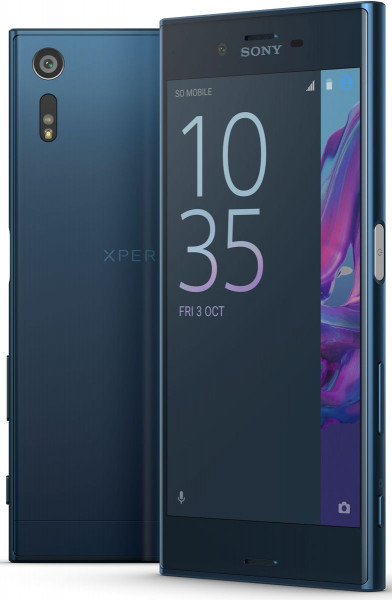 Sony Xperia XZ blau 32GB LTE Android 5,2" Smartphone ohne Simlock 23MPX Kamera