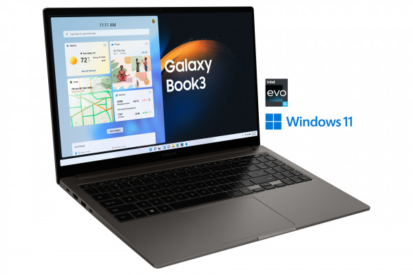 Samsung NP750X Book3 15,6" i5 13. Gen 8GB+512GB Grau Windows Notebook ARC A350M