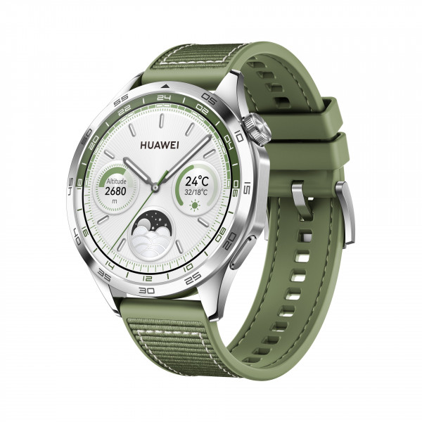 Huawei Watch GT4 Green 46 mm Smart- & Fitnesswatch 4 GB 1,43" Display NFC AMOLED