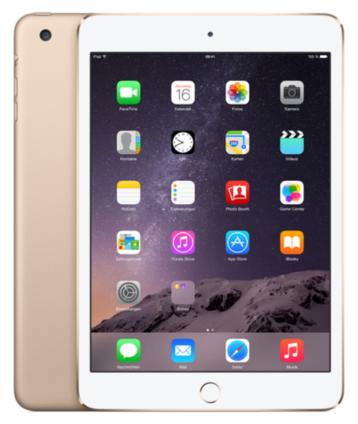 Apple iPad mini 3 3G 64GB gold IOS Tablet PC