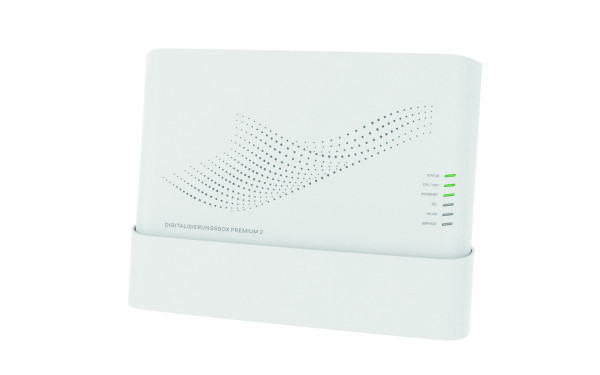 Telekom Digitalisierungsbox Premium 2 Weiß Router VPN Wi-Fi 6 Glasfaser