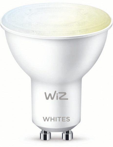 WiZ White LED Lampe matt 50W Doppelpack Smart Home Appsteuerung dimmbar GU10