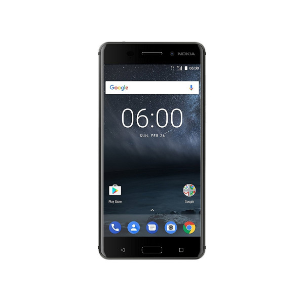 Nokia 6 schwarz 32GB LTE Android Smartphone ohne Simlock 5,5" Display 16MPX