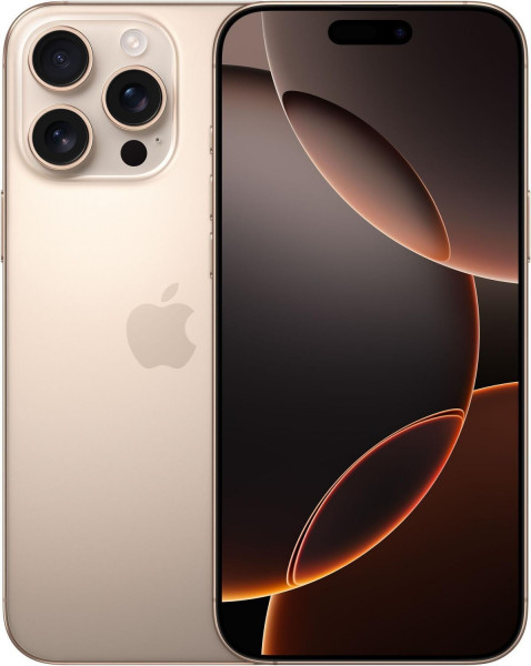 Apple iPhone 16 Pro Brown 1 TB iOS 18 6,3" 48 MP Triplekamera USB-C NFC A18 Pro