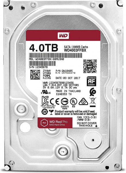 Western Digital RED PRO 4 TB externe Festplatte 3.5" Serial ATA III