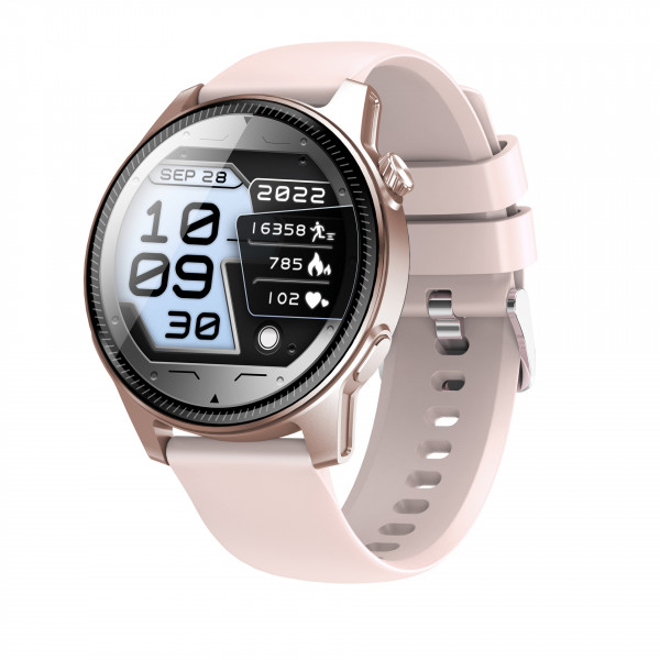 Denver SWC-392RO Smartwatch rose Bluetooth Fitnessuhr Multisport Funktion Unisex