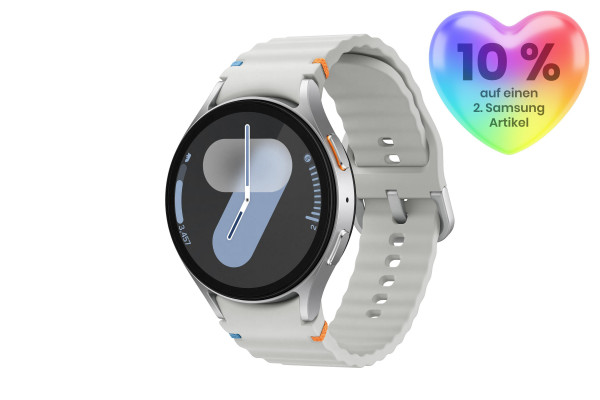 Samsung Galaxy Watch7 SM-L315 4G 44 mm Silver 1,5" 32 GB Fitnessuhr Unisex OLED