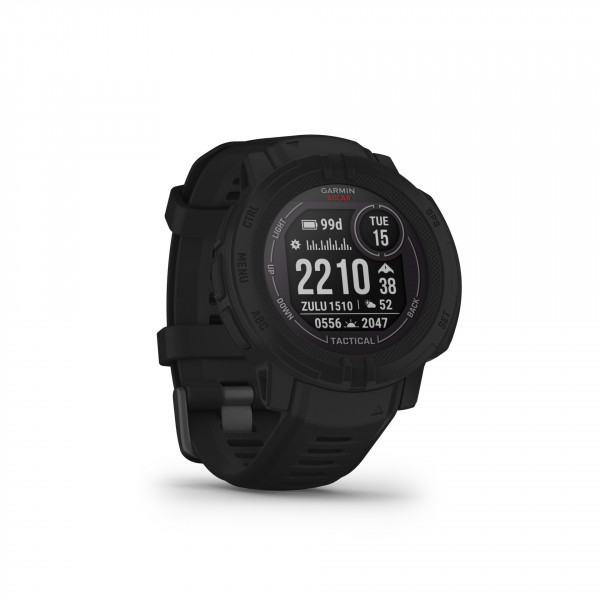 Garmin INSTINCT 2 SOLAR TACTICAL EDITION 32GB Schwarz GPS Smartwatch Uhr 10ATM