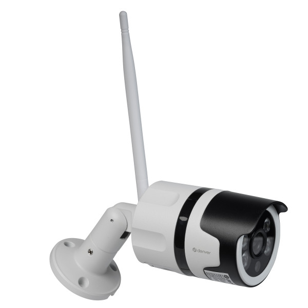 Denver Outdoor WiFi-Cam 2MP IOC-233 TUYA Smart Home Weiß Full-HD infrarot IP65