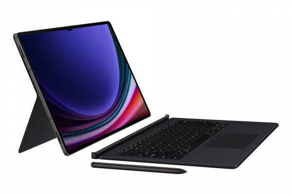 Samsung Book Cover Keyboard für Galaxy Tab S9 Ultra Schwarz Tastatur Schutzhülle