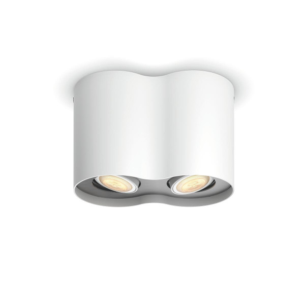 Philips Hue White Ambiance Pillar Spot 2 flammig weiß Dimmschalter LED Bluetooth