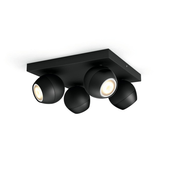 Philips Hue Smart Ambiente LED Buckram Spot schwarz 350lm dimmbar Bluetooth IP20