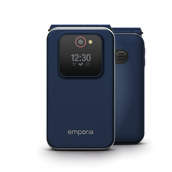 Emporia JOY Senioren Klapptelefon Blau 2G 128 MB 2,8" Notruffunktion Nano-SIM