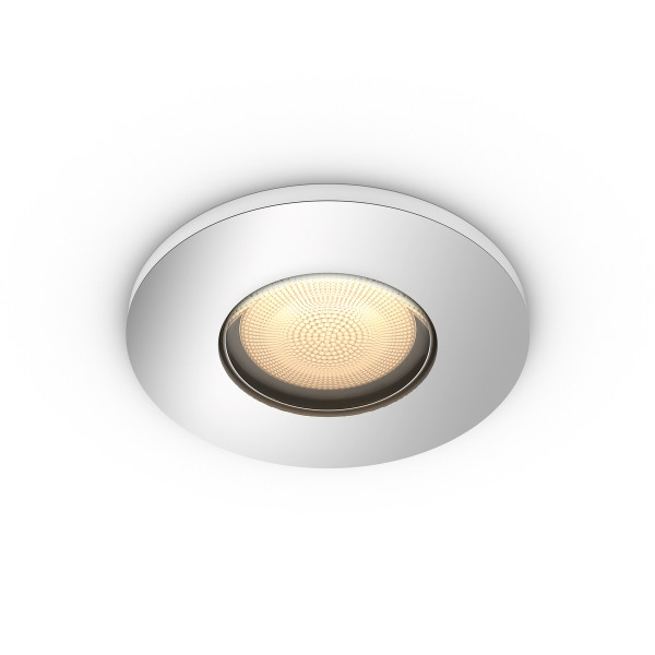 Philips Hue Smart Ambiente LED Adore Einbauspot rund silber 350lm dimmbar IP44