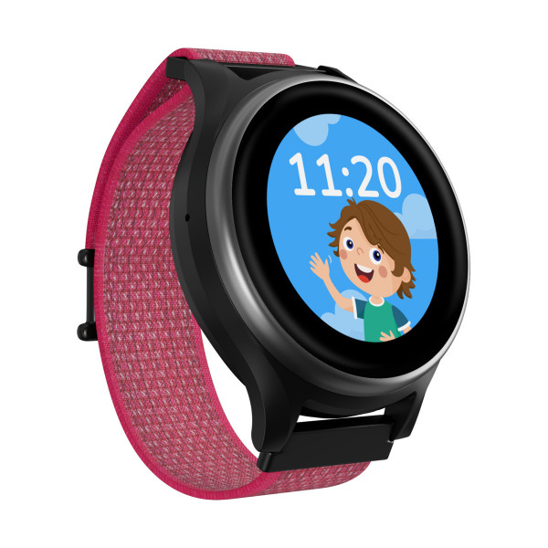 Anio 6 Kinder Smartwatch hibiscus Klettverschluss Kunststoff Eltern App Notruf