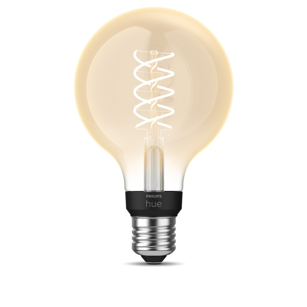 Philips Hue White E27 Filament Lampe LED warmweiß 7 Watt 2.700K Sprachassistent