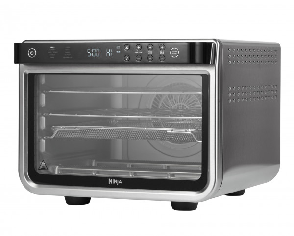 Ninja DT200EU Foodi 10-in-1 XL Multifunktionsofen Silber 29L 2400W Mini Backofen