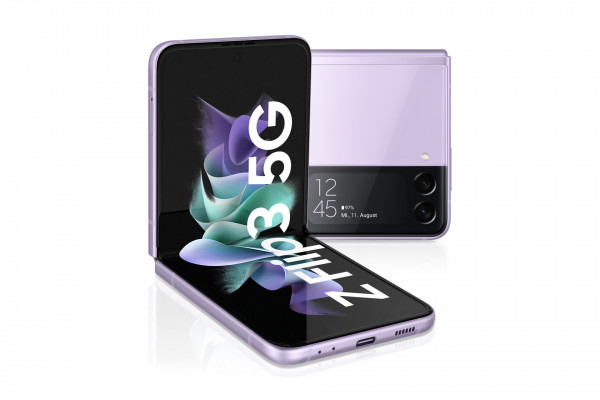 Samsung Galaxy Z Flip 3 128GB Lila 5G Android Smartphone 6,7" AMOLED 12MP NFC