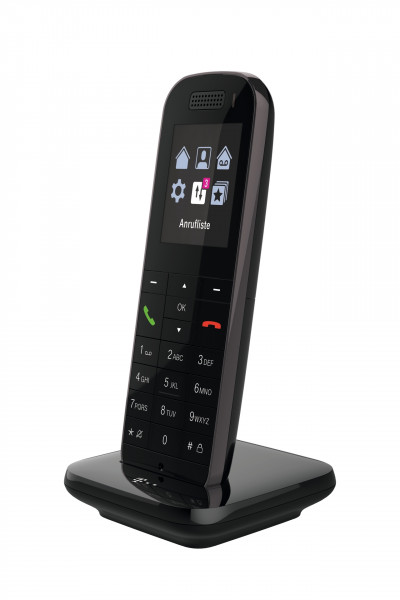 Telekom Speedphone 52 schwarz Telefon Schnurlos 2,4" Farbdisplay DECT HD Voice