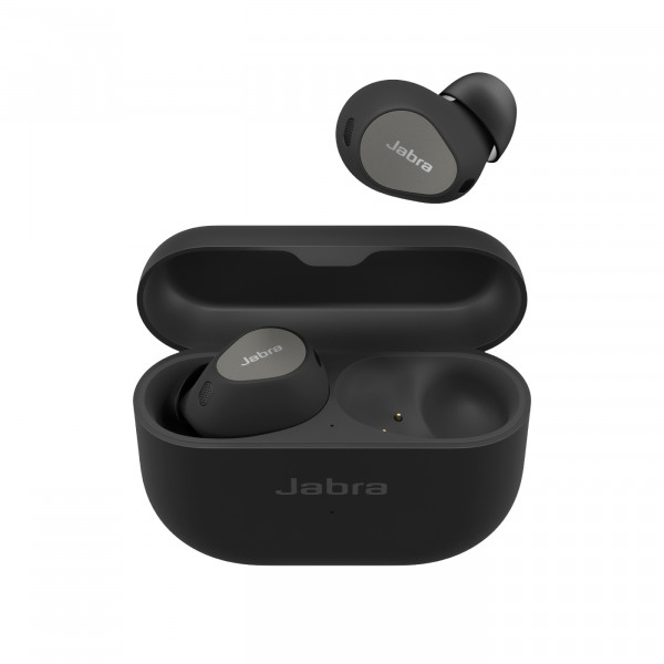 JABRA Elite 10 Schwarz Bluetooth InEar Headset Silikon wasserfest Ladecase USB-C