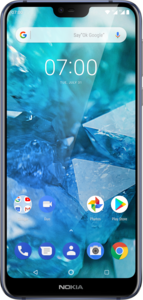 Nokia 7.1 2018 blau 32GB LTE Android Smartphone 5,84 " Display 12 Megapixel