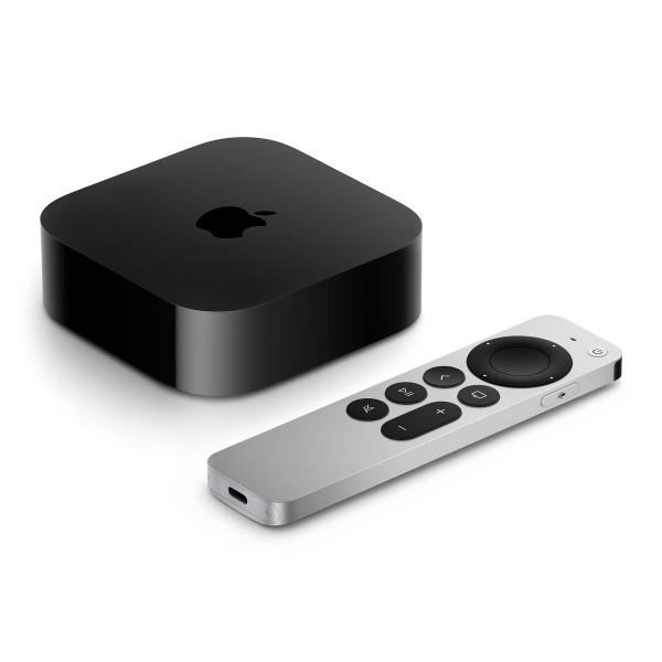 Telekom Apple TV 4K/HDR10+ 128 GB 3. Gen. Wi-Fi/Ethernet Streaming Fernbedienung