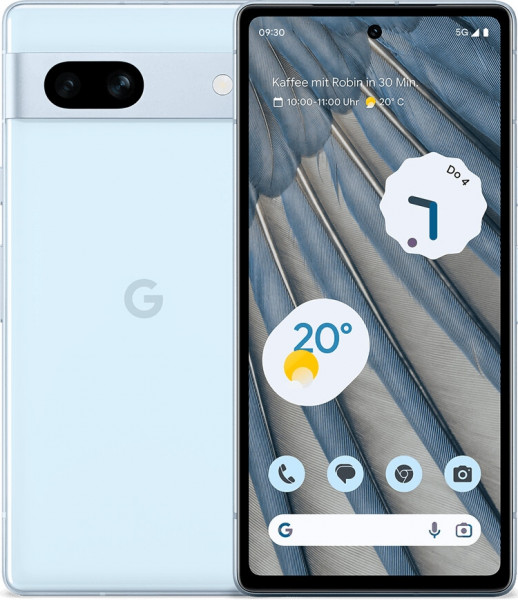 Google Pixel 7a 5G Blau 128GB Android Smartphone 6.1" Zoll 8GB RAM 64MP Kamera